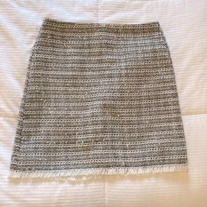 LOFT Textured Skirt